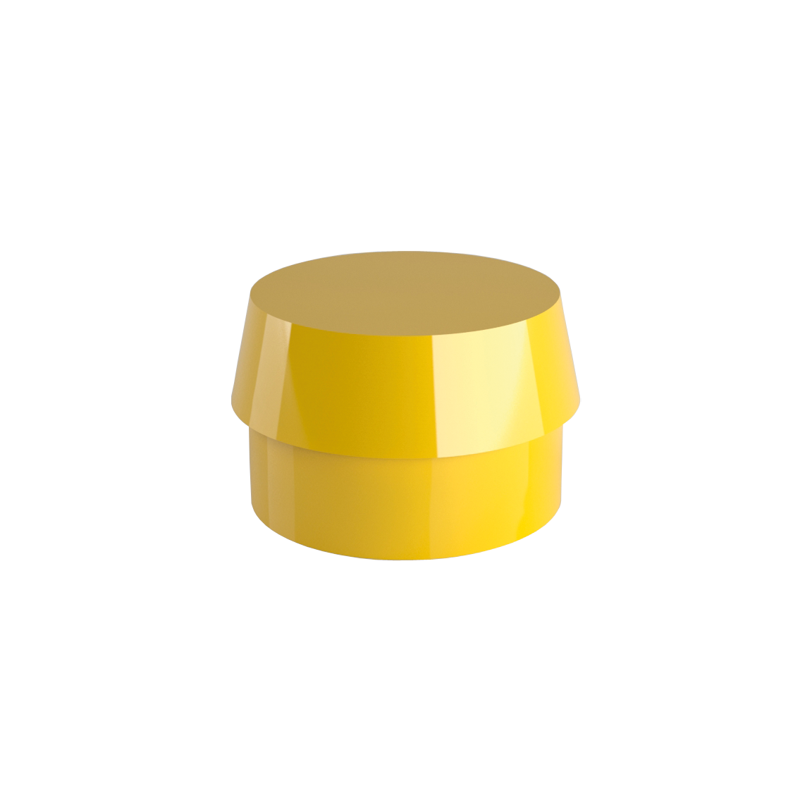 Нейлоновий ковпачок жовтий, сила зняття ≈ 500 г, NC2